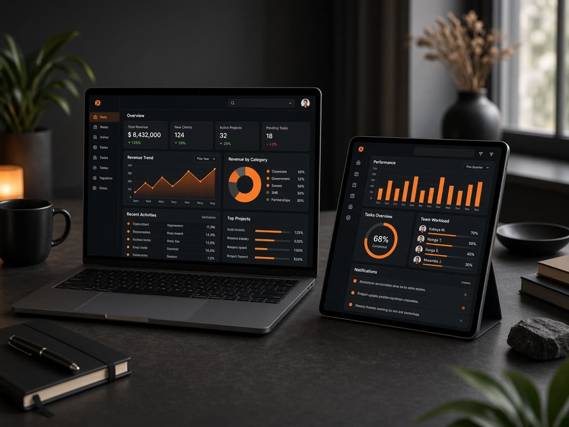 Interface de l’application mobile Wapigo